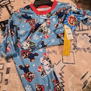 Nintendo MARIO STUFFY AND BUTTER SOFT Kids Pajama Set